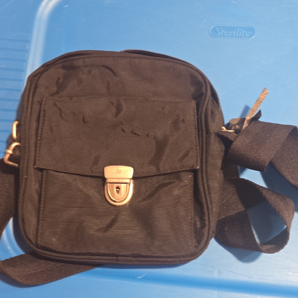 American Eagle Outfitters Black Messenger Bag